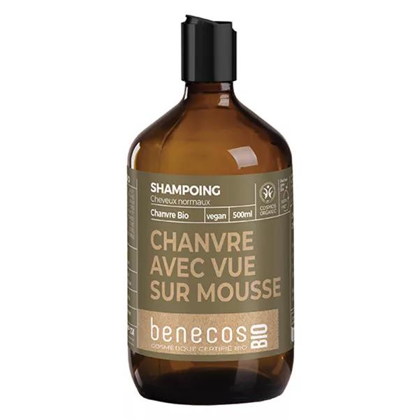 Benecos Shampoing Cheveux Normaux Chanvre Bio (500 ml)