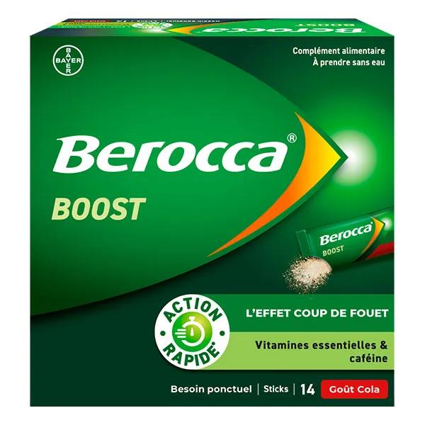 Berocca Boost Effet Coup de Fouet Goût Cola 14 sticks