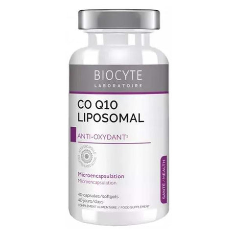 Biocyte Coenzyme Q10 Liposomal Antioxidant Vitamin E 40 Capsules