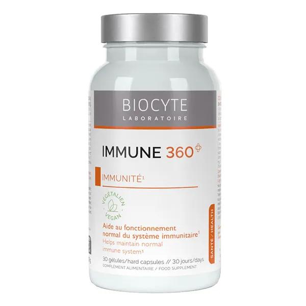 Biocyte Immune 360° Immunité Vitamines C, D, Zinc, Echinacée 30 gélules