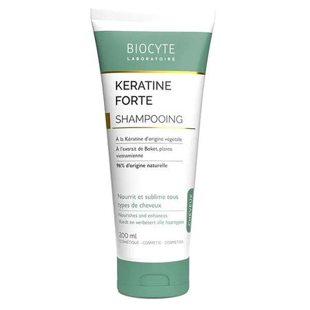 Biocyte Kératine Forte Shampoing Soin des Cheveux Kératine et Boket 200ml