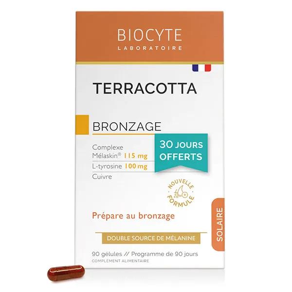Biocyte Pack Terracotta Bronzage Prépare au bronzage - 90 gélules