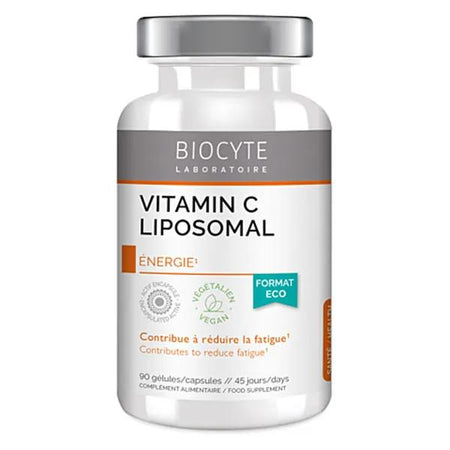 Biocyte Vitamine C Liposomal Fonctionnement Système Immunitaire 90 Gélules