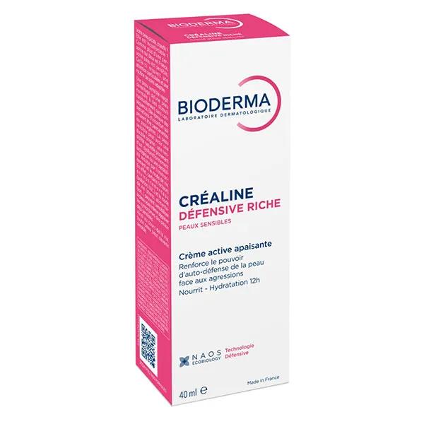 Bioderma Créaline Défensive Riche Crème Active Apaisante 40ml
