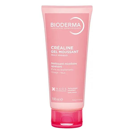 Bioderma Créaline Gel Moussant Nettoyant Apaisant Peaux Sensibles 100ml