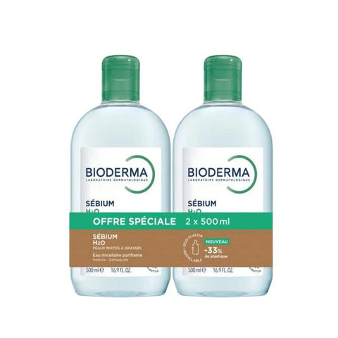Bioderma Sébium H2O Doppelpack 2x500ml