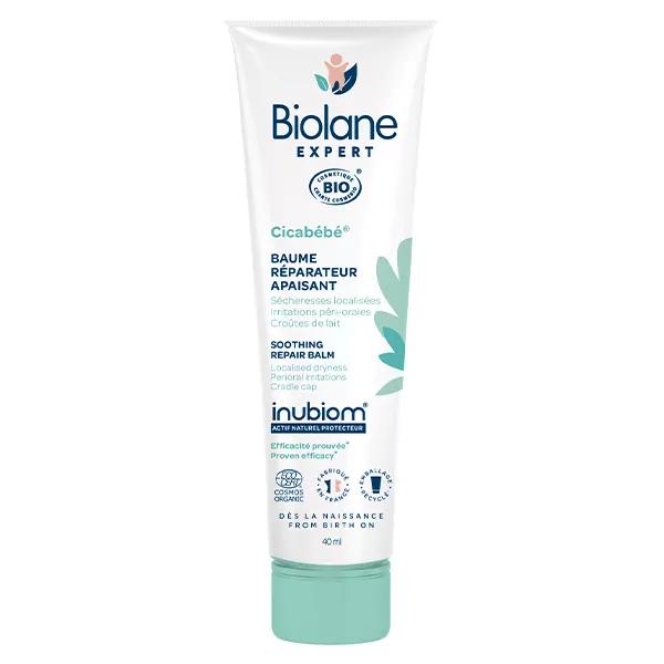 Biolane Expert Cicabébé Bio Baume Réparateur Apaisant Peaux Sèches 40ml