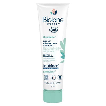 Biolane Expert Cicabébé Bio Baume Réparateur Apaisant Peaux Sèches 40ml