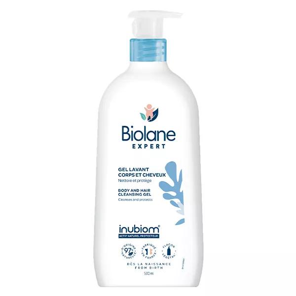 Biolane Expert Gel lavant Corps et Cheveux Peaux Sensibles 500ml