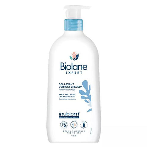 Biolane Expert Gel lavant Corps et Cheveux Peaux Sensibles 500ml