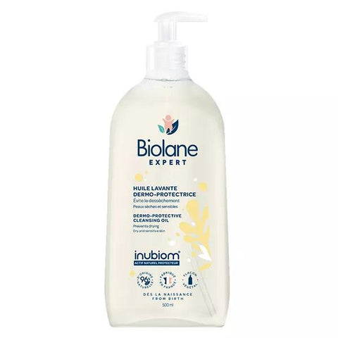 Biolane Expert Dermo-schützendes Waschöl Baby Pumpspender 500 ml