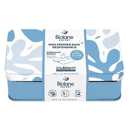 Biolane Expert Solide lavant douceur 75g + boîte de voyage