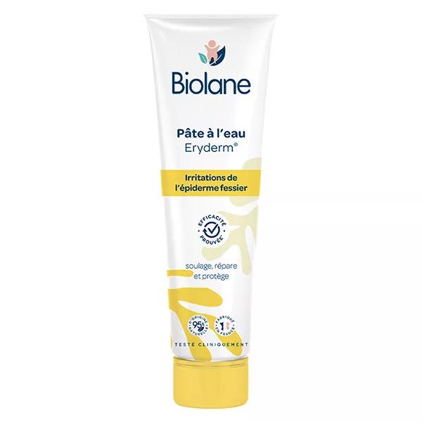 Biolane Pâte à l'eau Eryderm Bébé Soulage/Répare Epiderme Fessier 75ml