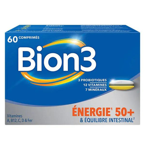 Bion 3 Energie 50+ SENIOR Nahrungsergänzungsmittel 2 Monatskur - 60 Tabletten