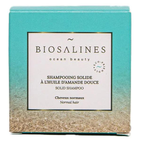 Biosalines Sweet Almond Oil Solid Shampoo 75g