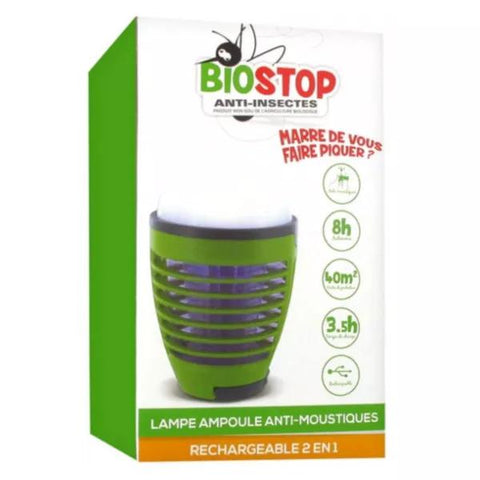 Biostop Rechargeable Anti-Mosquito Light Bulb