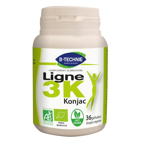 Biotechnie Ligne 3K Konjac Bio 36 gélules