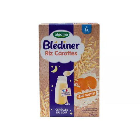 Blédina Blédiner Reis-Karotten-Getreide +6m 210g