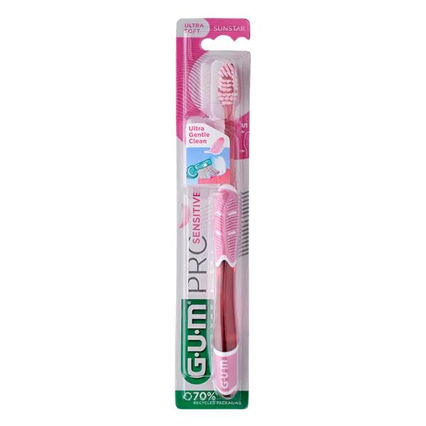 Brosse à dents Gum ® Pro Sensitive Ultra-Souple 15/100e