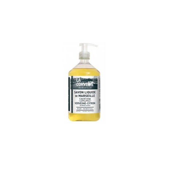 La Corvette savon liquide de Marseille verveine citron mains 1000 ml