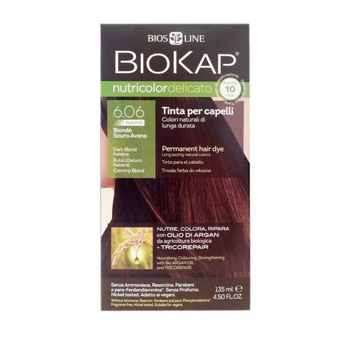 Biokap Nutricolor Delicato 6.06 Bio