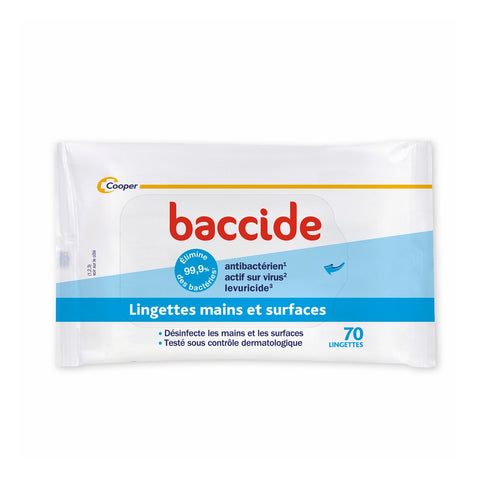 Baccide Hand- und Oberflächentücher 70 Tücher