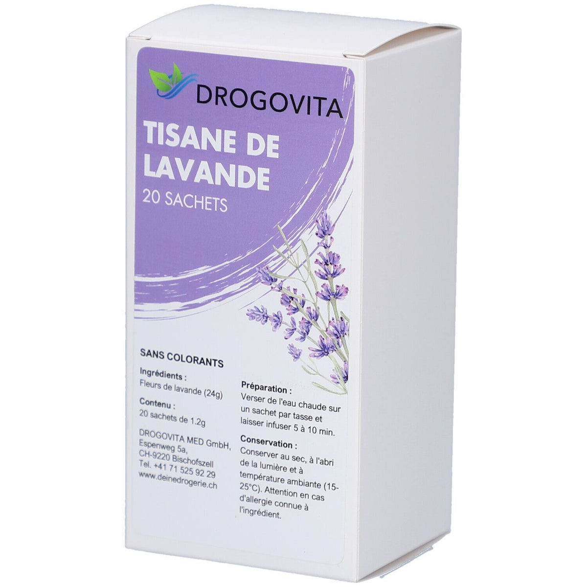 Drogovita Tisane Lavande (20x1,2 g)