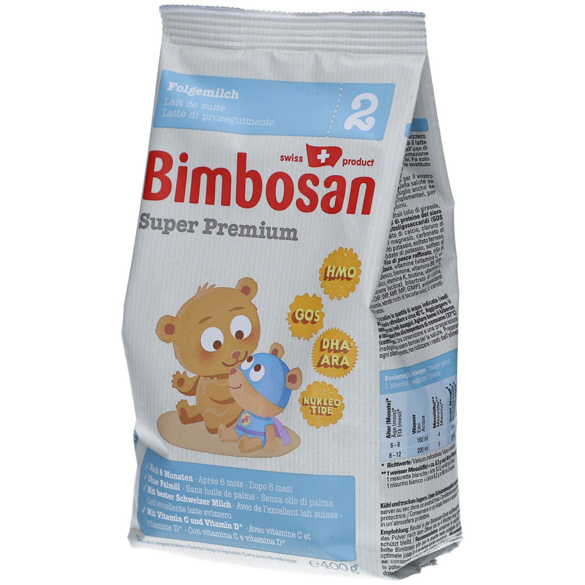 Bimbosan Super Premium lait de suite 2 (400 g)