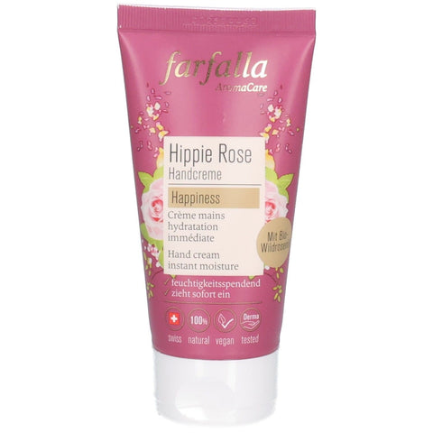 FARFALLA crème pour les mains Hippie Rose (50 ml)