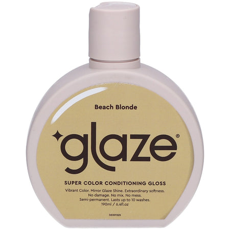 Glaze Supergloss Beach Blonde Soin Gloss Colorant Blond Naturel (190 ml)