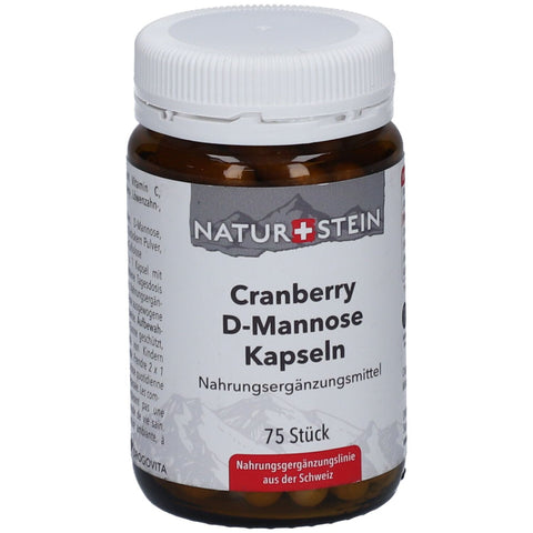 NATURSTEIN Cranberry D-Mannose (75 Kapseln)