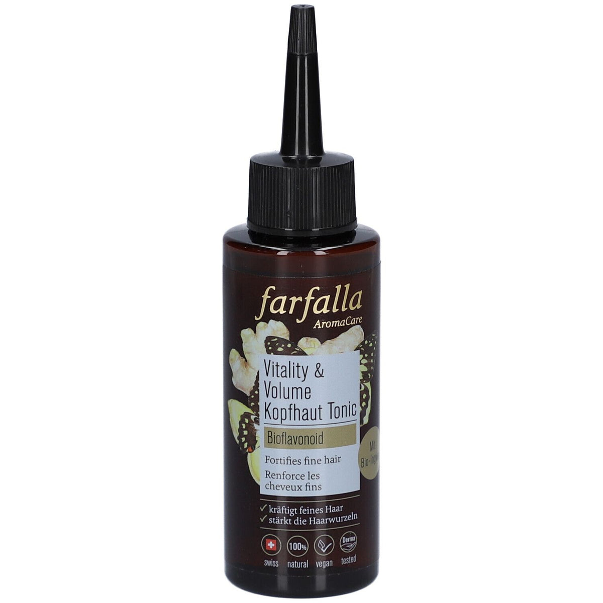 Farfalla Vitalité et Volume tonique pour cuir chevelu (100 ml)