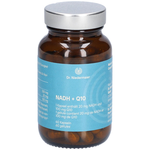 Regulatpro® NADH + Q10 capsules – highly dosed and bioavailable — 60 capsules