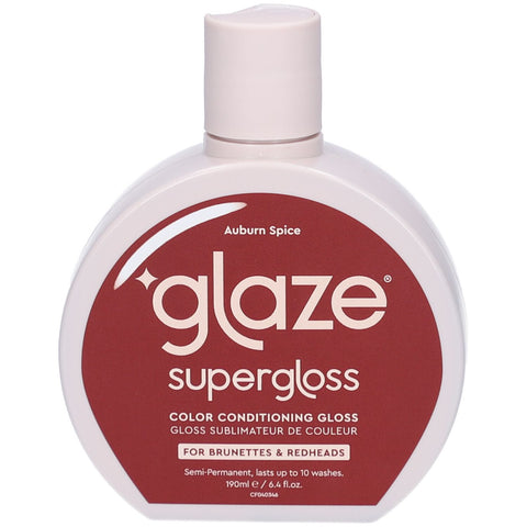 Glaze Supergloss Auburn Spice Color Gloss Treatment for Brunettes/Redheads (190 ml)