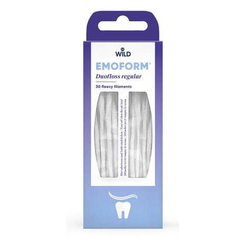 EMOFLUOR® Duofloss Fil dentaire régulier (30 pièces)