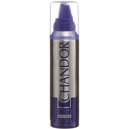 CHANDOR COLOUR Mousse coiffante Gris foncé (150 ml)