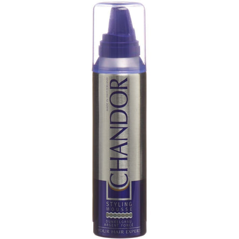 CHANDOR COLOUR Mousse coiffante Gris foncé (150 ml)