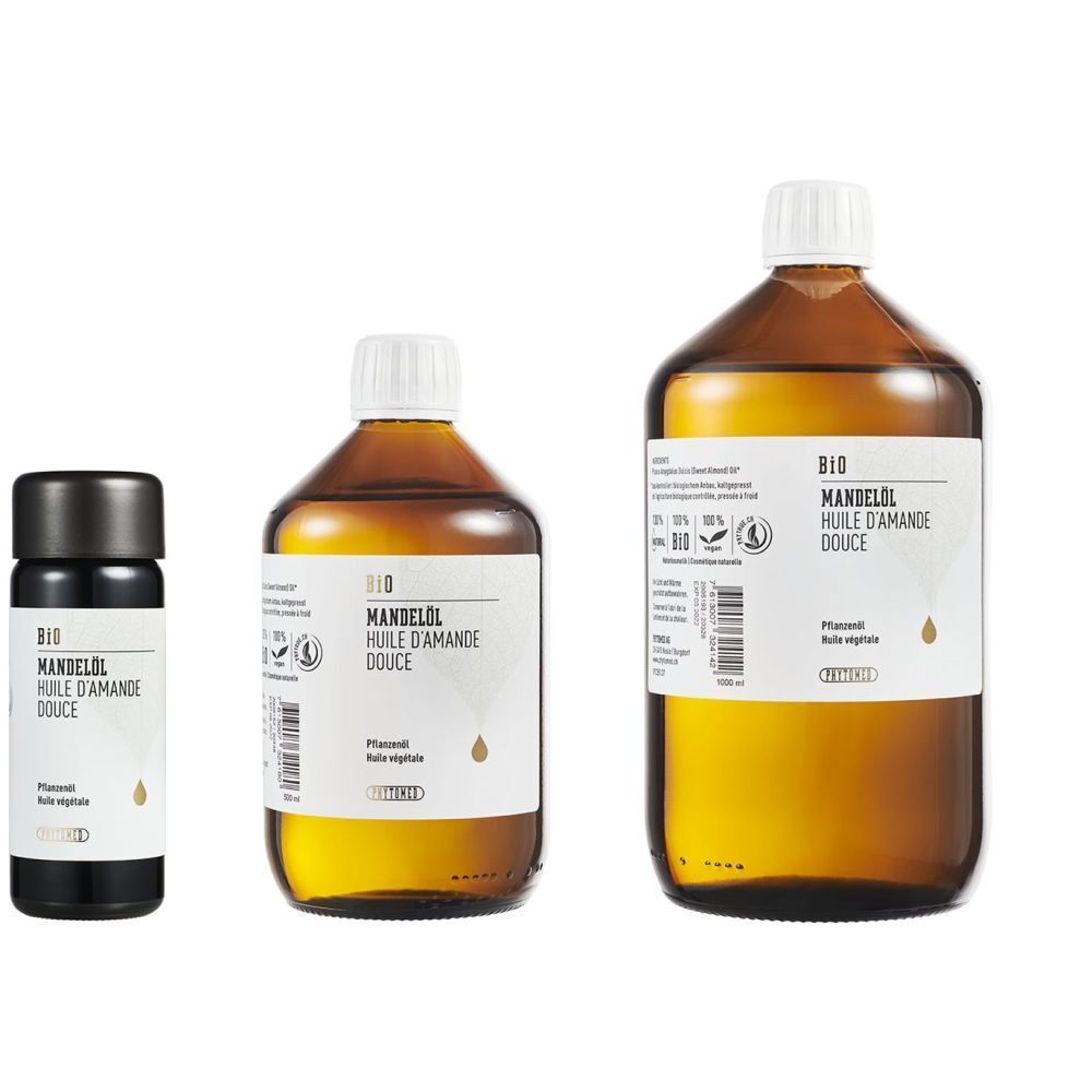 PHYTOMED Huile d'amande douce bio (500 ml)