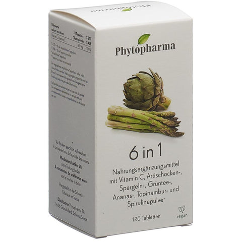 PHYTOPHARMA 6 en 1 — 120 comprimés