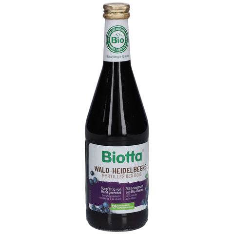 Biotta Bio-Heidelbeer-Nektar — 6 Stück