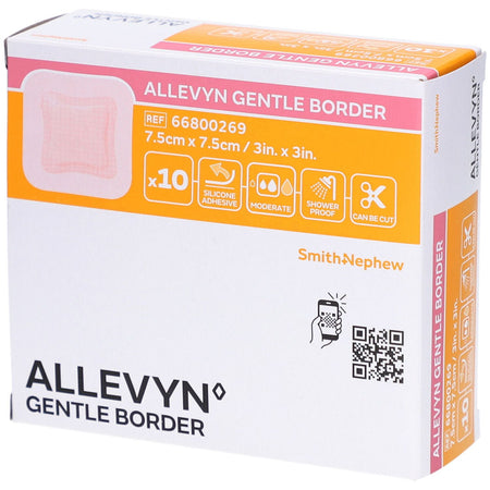 Allevyn Classic Gentle Border 7.5 cm x 7.5 cm