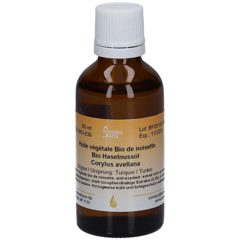 Aromasan Huile de noisette végétale BIO (50 ml)