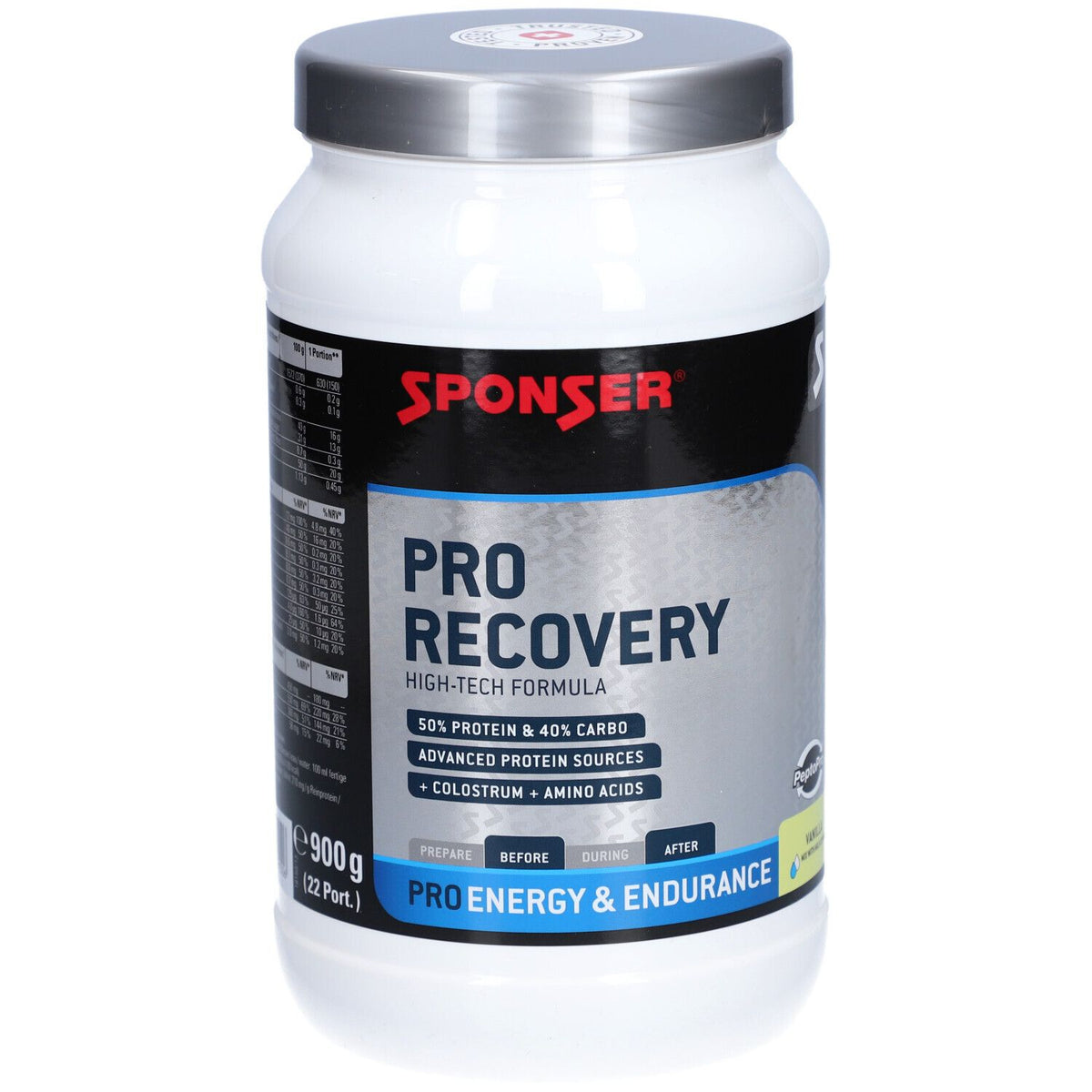 Sponser Pro Recovery Drink Vanille (900 g)