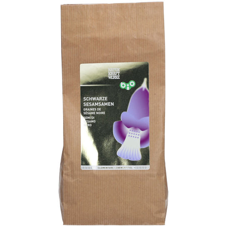 NATURKRAFTWERKE Graines de sésame noir bio (250 g)