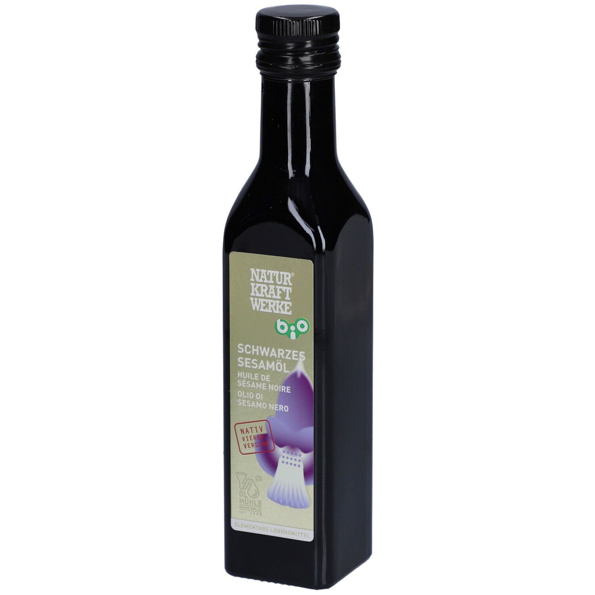 NATURKRAFTWERKE Huile de sésame noir bio — 250 ml