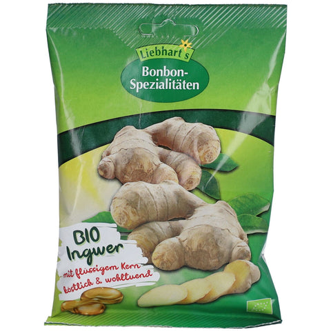 Liebhart Gesundkost bonbons bio au gingembre fourrés (100 g)