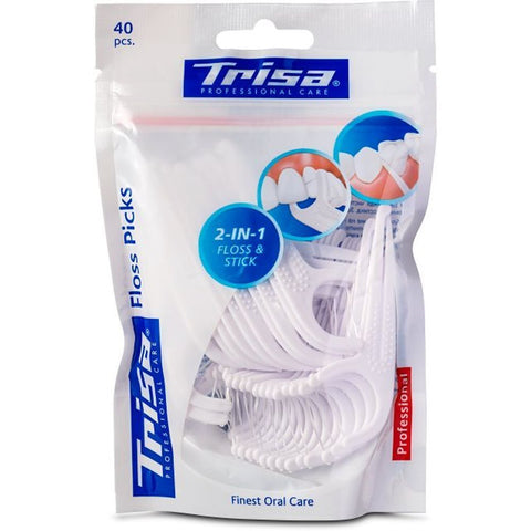 TRISA Fil dentaire (40 pièces)