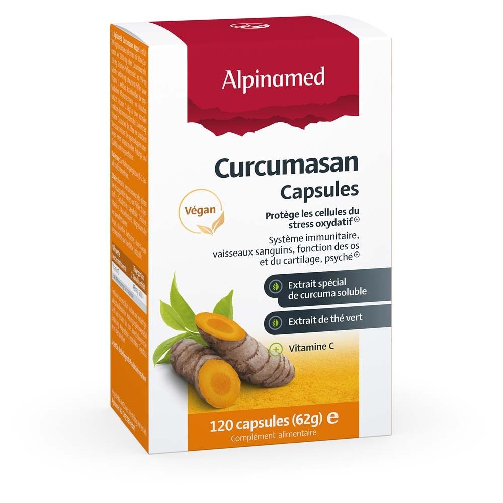 ALPINAMED Curcumasan gélules (120 pièces)
