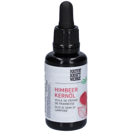 NATURKRAFTWERKE Huile de pépins de framboise bio (30 ml)