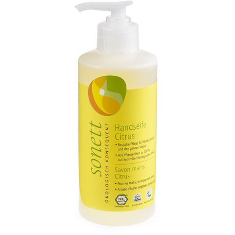 SONETT savon liquide mains, visage & corps Citrus (300 ml)